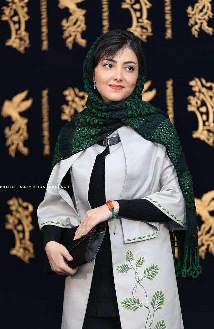 عکسهای جالب از زیبا کرمعلی در سی‌ و ششمین جشنواره فیلم فجر
