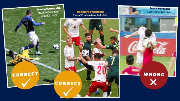 تایمز: پنالتی به نفع ایران، تنها اشتباه VAR در جام جهانی بود