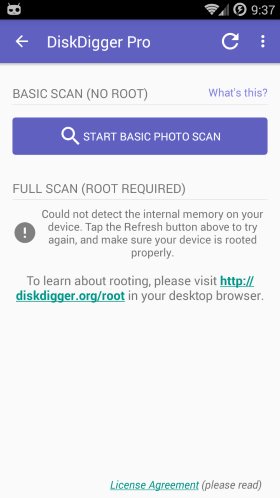 دانلود نسخه جدید نرم افزار DiskDigger photo recovery